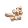 Puzzle rompicapo in bambù