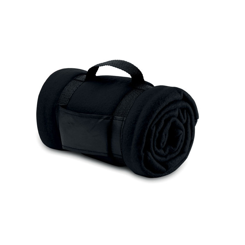 Coperta in pile con manico