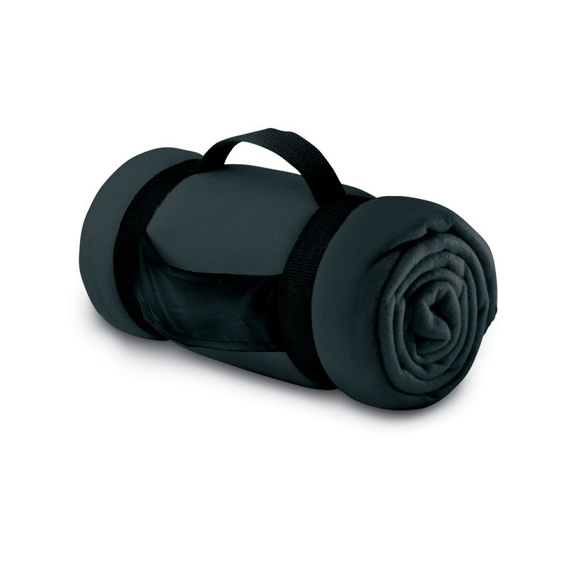 Coperta in pile con manico