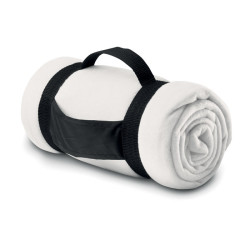 Coperta in pile con manico