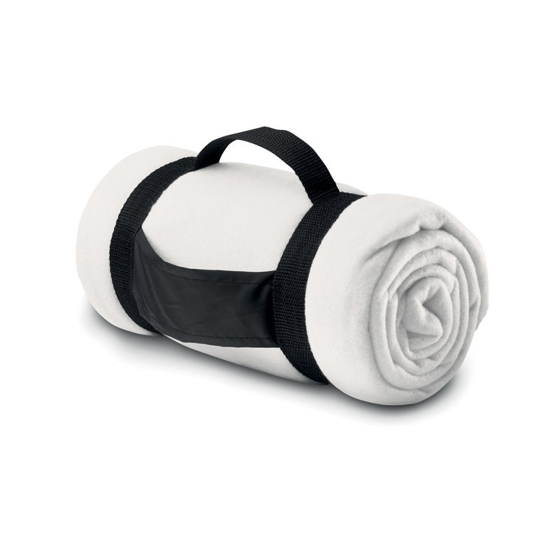 Coperta in pile con manico