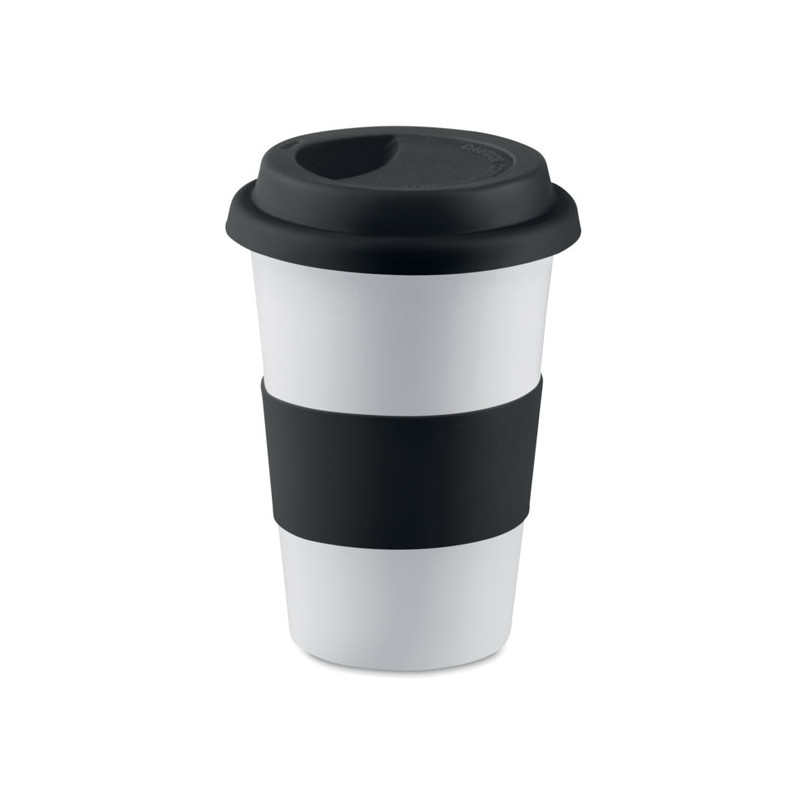 Tazza in ceramica e silicone