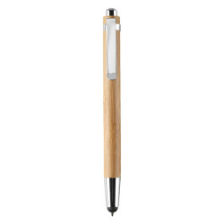 Penna a sfera in ABS e bambu