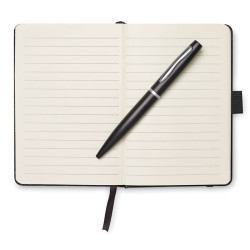 Blocco notes A6 con penna