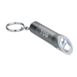Portachiavi , torcia in metall