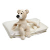 Coperta con peluche