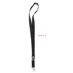 Lanyard con moschettone