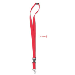 Lanyard con moschettone