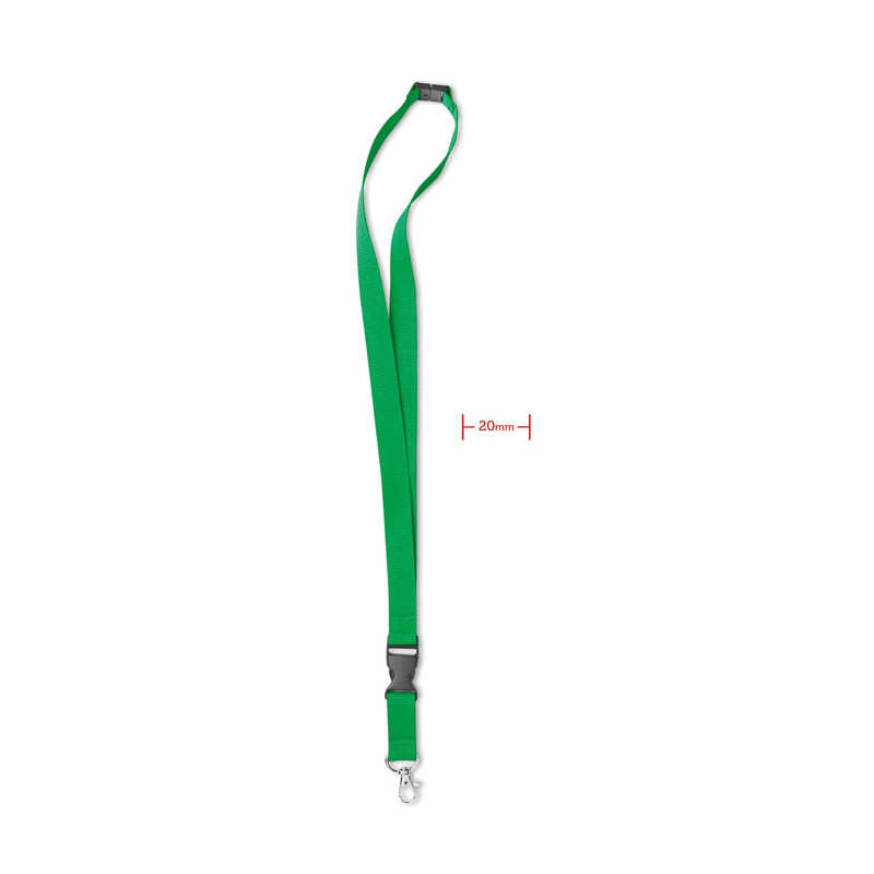 Lanyard con moschettone