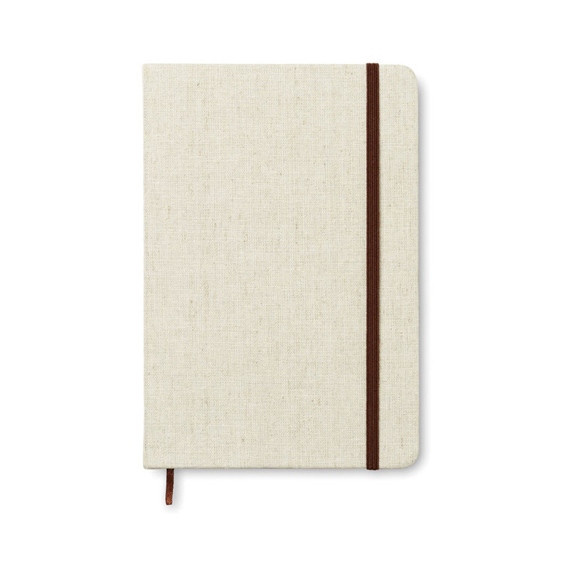 Notebook con cover in canvas