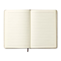 Notebook con cover in canvas