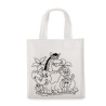 Mini borsa shopper da colorare