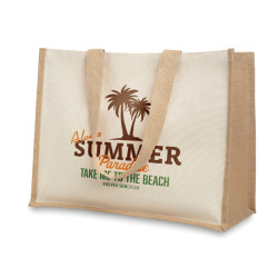 Shopper in juta e tela