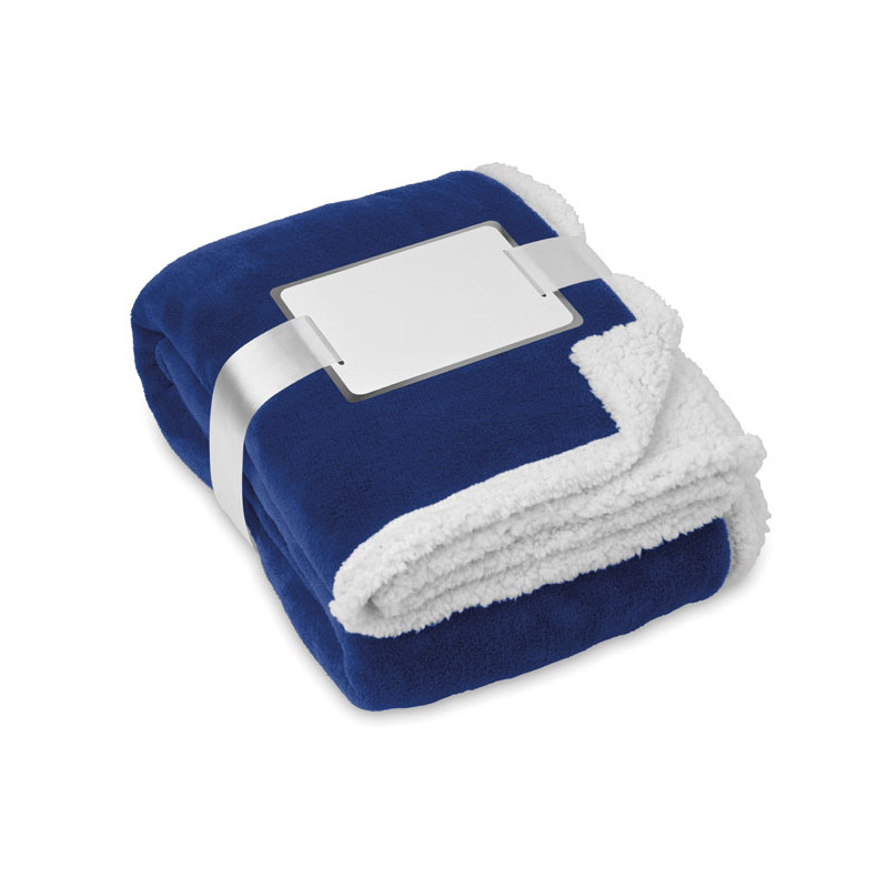 Coperta in pile e sherpa