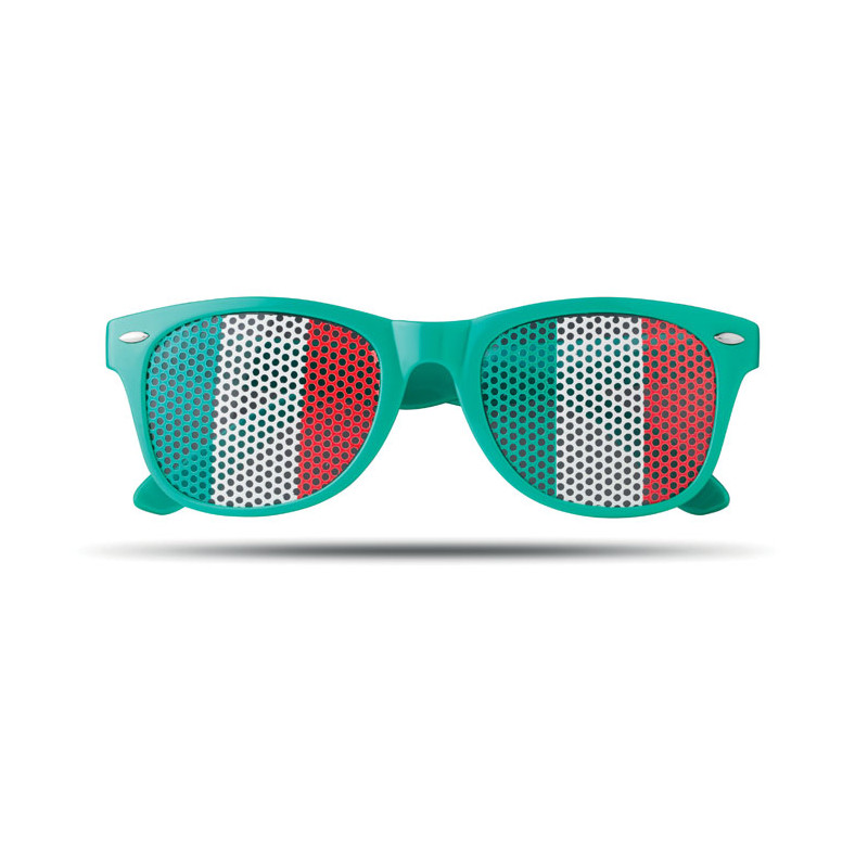 Occhiali da sole con bandiere