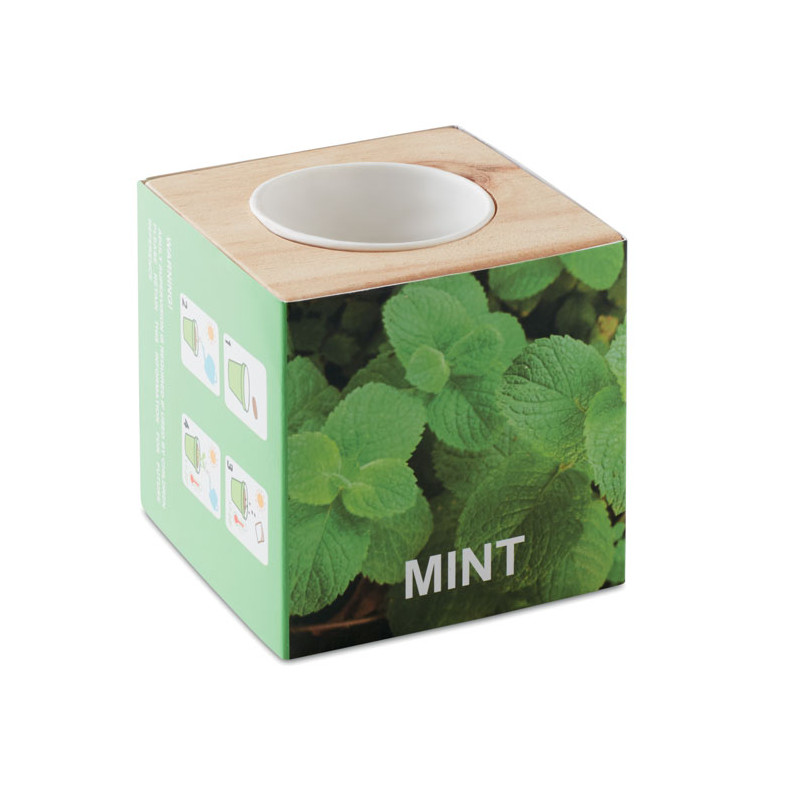 Mini vaso in legno