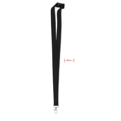 Lanyard con gancio in metallo