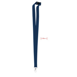 Lanyard con gancio in metallo