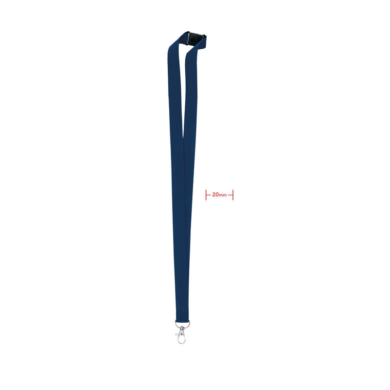 Lanyard con gancio in metallo
