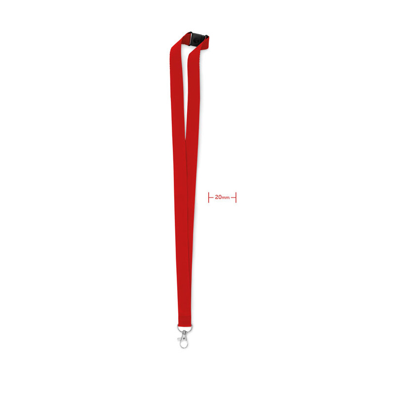 Lanyard con gancio in metallo