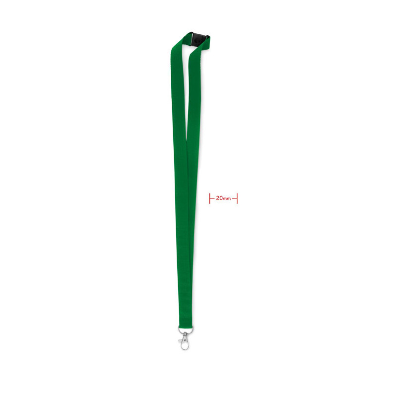 Lanyard con gancio in metallo