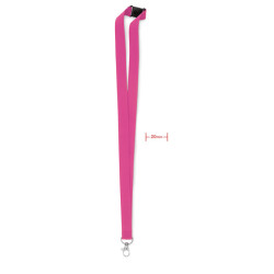 Lanyard con gancio in metallo