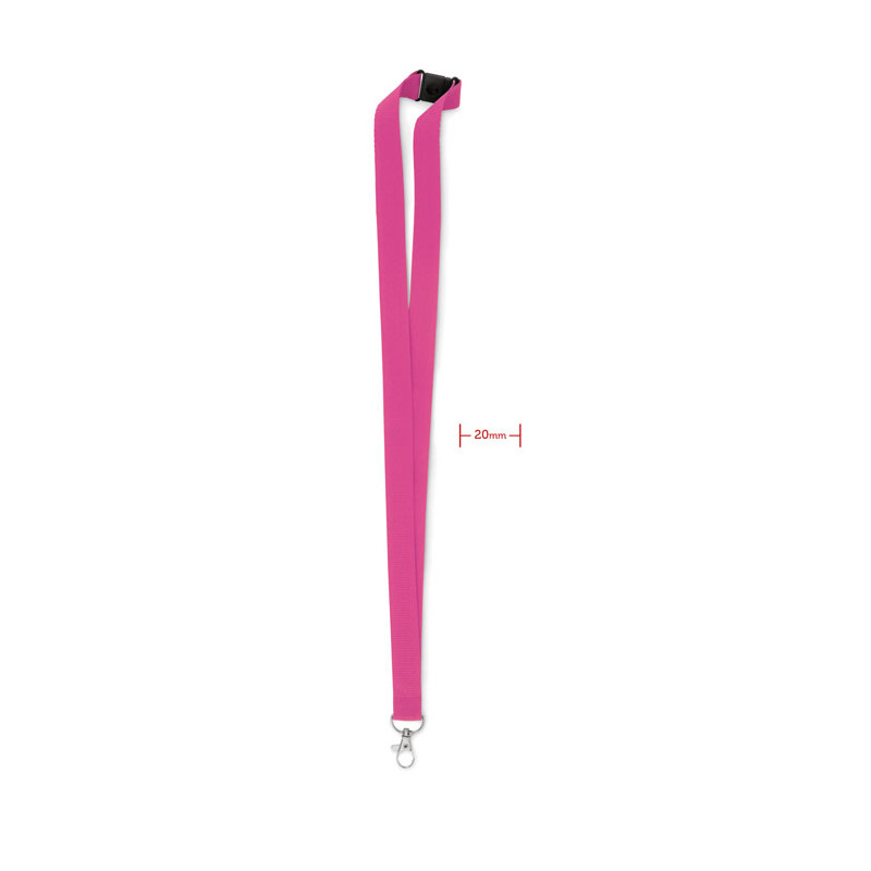Lanyard con gancio in metallo