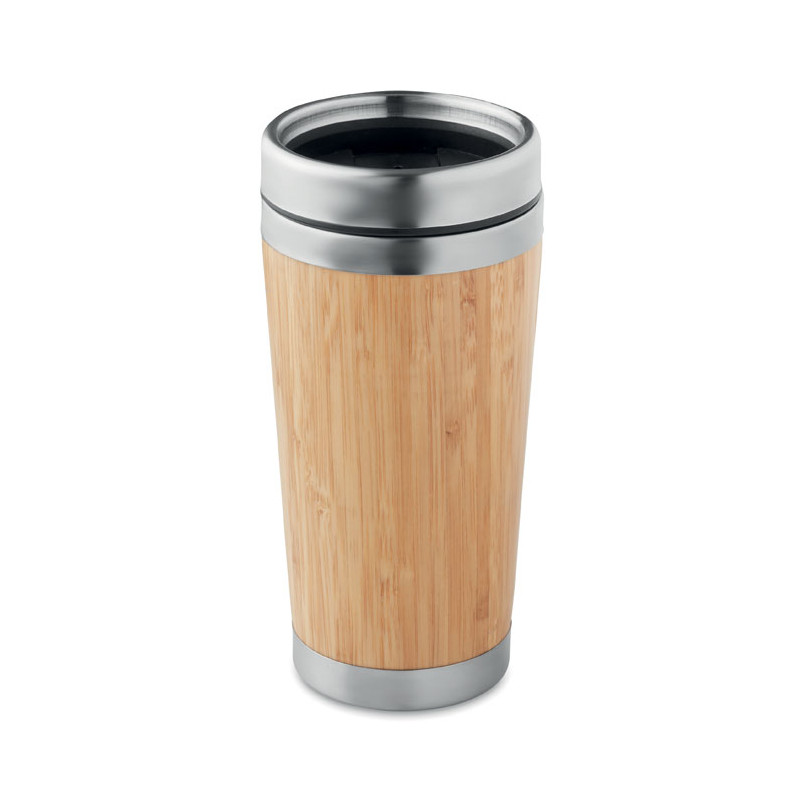 Thermos doppio strato bamboo 400ml