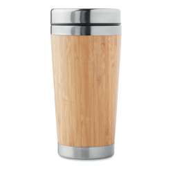 Thermos doppio strato bamboo 400ml