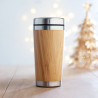 Thermos doppio strato bamboo 400ml