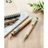Penna a sfera in bamboo