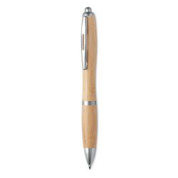 Penna a sfera in ABS e bamboo