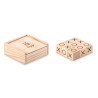 Gioco del tris in legno