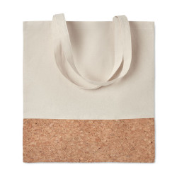 Shopper c/dettagli in sughero