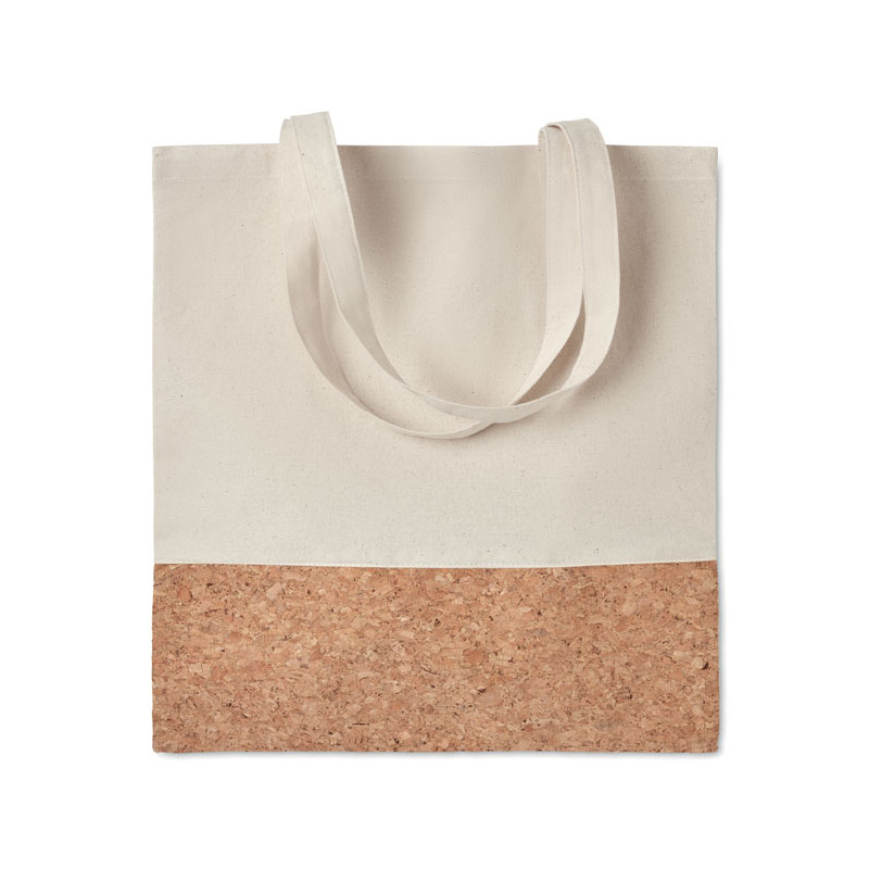 Shopper c/dettagli in sughero