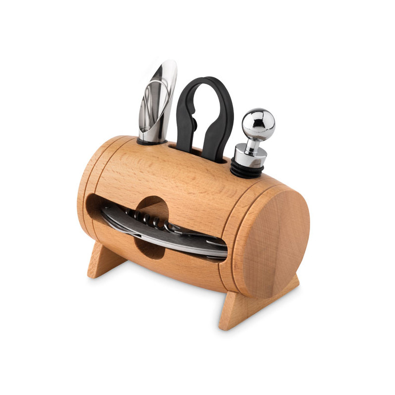 Set vino a forma di botte