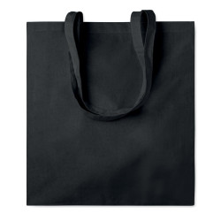 Shopper in cotone c/soffietto