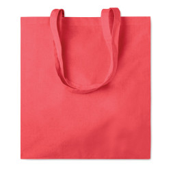 Shopper in cotone c/soffietto