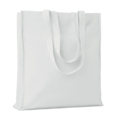 Shopper in cotone c/soffietto