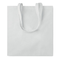 Shopper in cotone c/soffietto