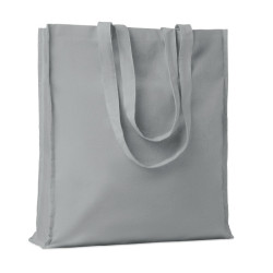 Shopper in cotone c/soffietto