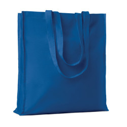Shopper in cotone c/soffietto
