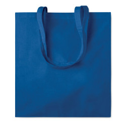 Shopper in cotone c/soffietto