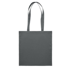 Shopper in cotone c/soffietto