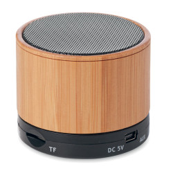 Speaker wireless in bamboo