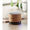 Speaker wireless in bamboo