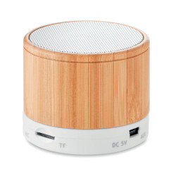 Speaker wireless in bamboo