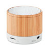 Speaker wireless in bamboo
