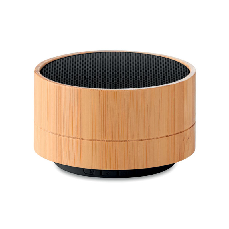 Speaker wireless in bamboo