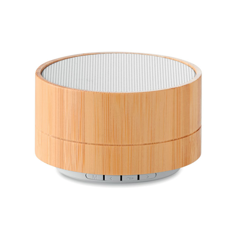 Speaker wireless in bamboo